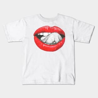 Desiring lips Kids T-Shirt